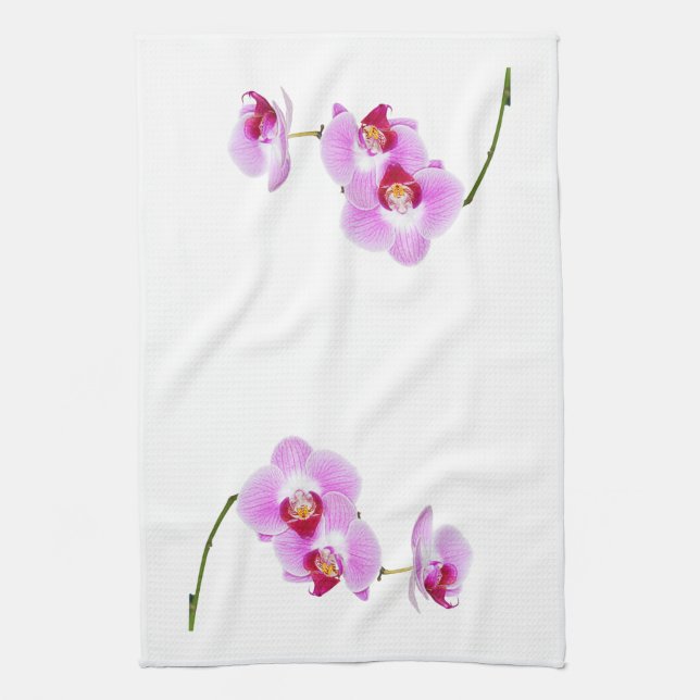 Radiant Orchid Closeup Photograph Towel (Vertical)