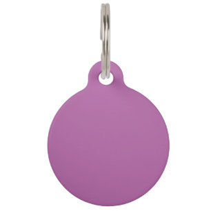 Radiant orchid hex code B163A3 Pet Name Tag