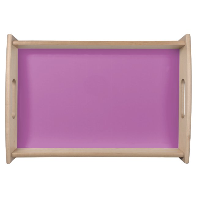 Radiant orchid hex code B163A3 Serving Tray (Front)