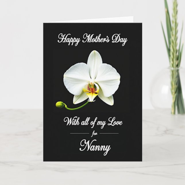 Radiant Orchid Mothers Day Card (Front)