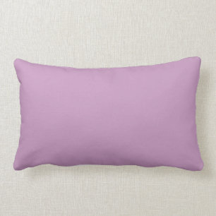 Radiant Orchid Purple Solid Trend Color Background Lumbar Pillow