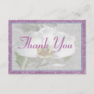 Radiant Orchid Thank You Card