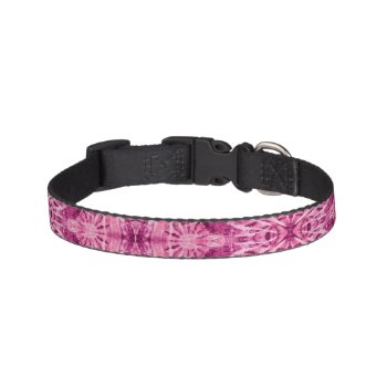 Radiant Orchid Tie Dye Pet Collar by BohemianGypsyJane at Zazzle