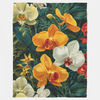 Radiant Orchid Trio Birthday Fleece Blanket