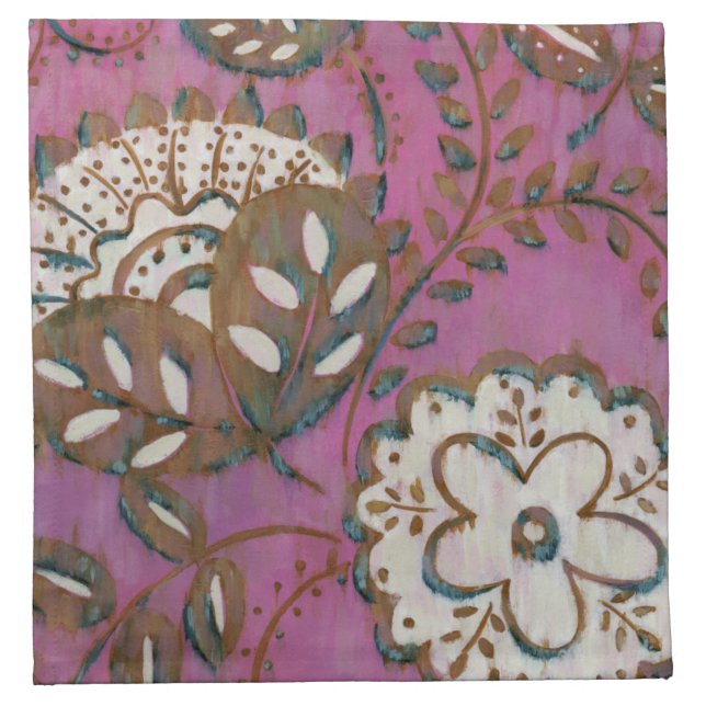 Radiant Ornament I Cloth Napkin (Front)