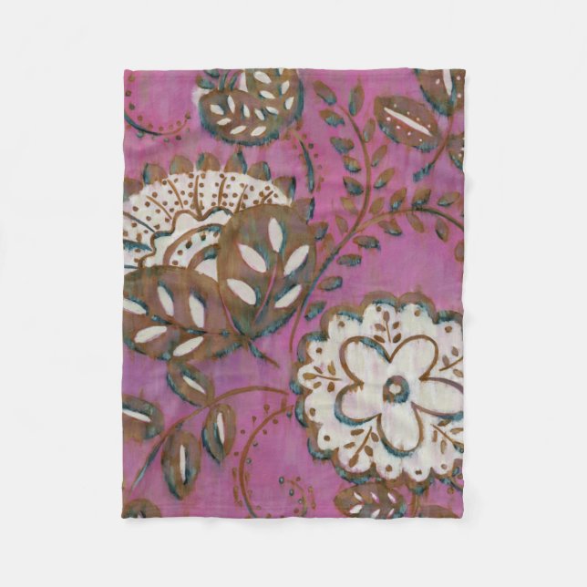 Radiant Ornament I Fleece Blanket (Front)