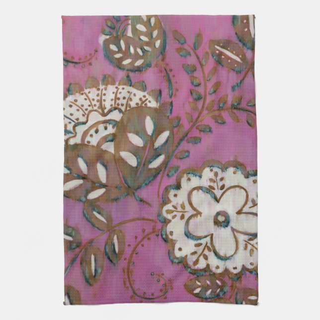 Radiant Ornament I Kitchen Towel (Vertical)