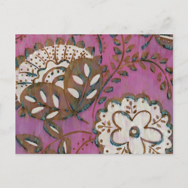 Radiant Ornament I Postcard (Front)