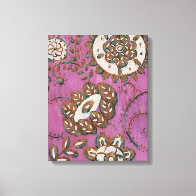 Radiant Ornament II Canvas Print (Front)