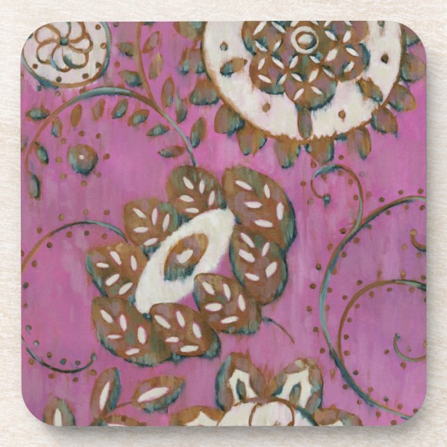 Radiant Ornament II Drink Coaster (Front)