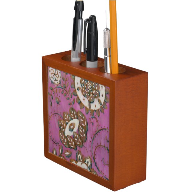 Radiant Ornament II Pencil/Pen Holder (In Situ)