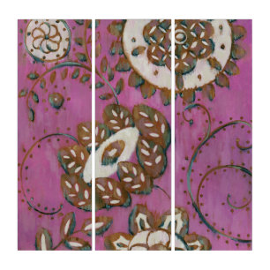 Radiant Ornament II Triptych