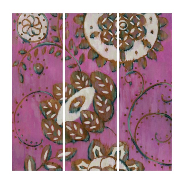 Radiant Ornament II Triptych (Front)