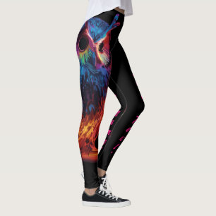 Radiant Owl Leggings