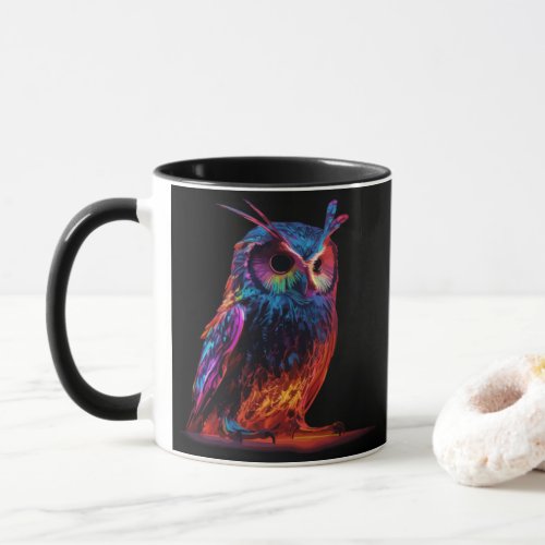 Radiant Owl Mug