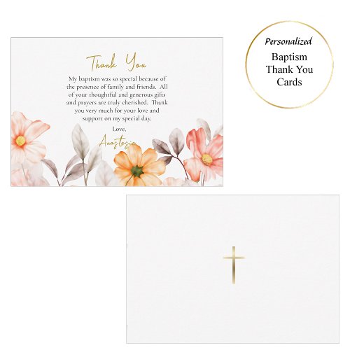 Radiant Pastel Spring Flowers Orthodox Baptism    