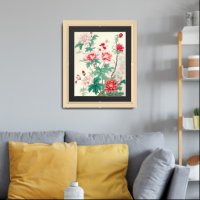 Radiant Peonies: A Chinese Ink Wash Painting