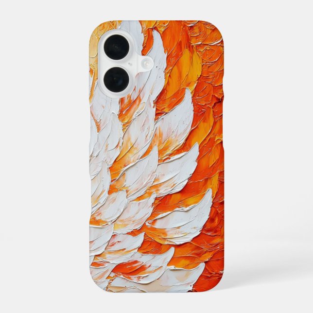 Radiant Petal Flow iPhone Case (Back)