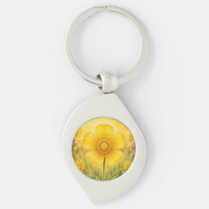 Radiant Petal Series – Buttercup Keychain