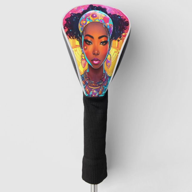 Radiant Queen Golf Head Cover (Front)