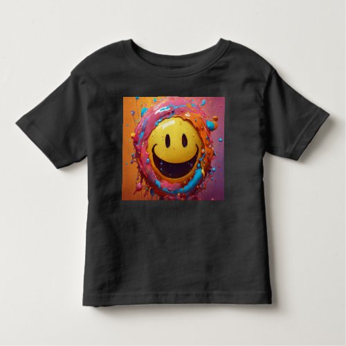 Radiant Rainbows Toddler T_Shirt