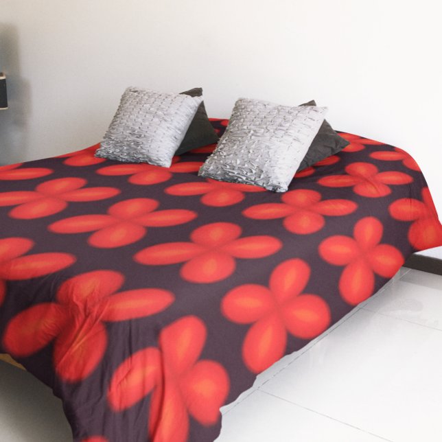 Radiant Red Glow  Duvet Cover (Creator Uploaded)