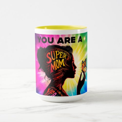 Radiant Resilience A Mothers Empowered Journey Mug