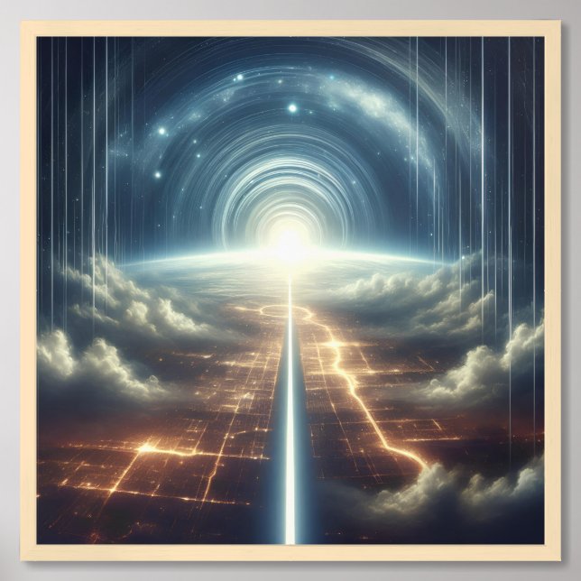 Radiant Revelation Framed Art (Framed Front)