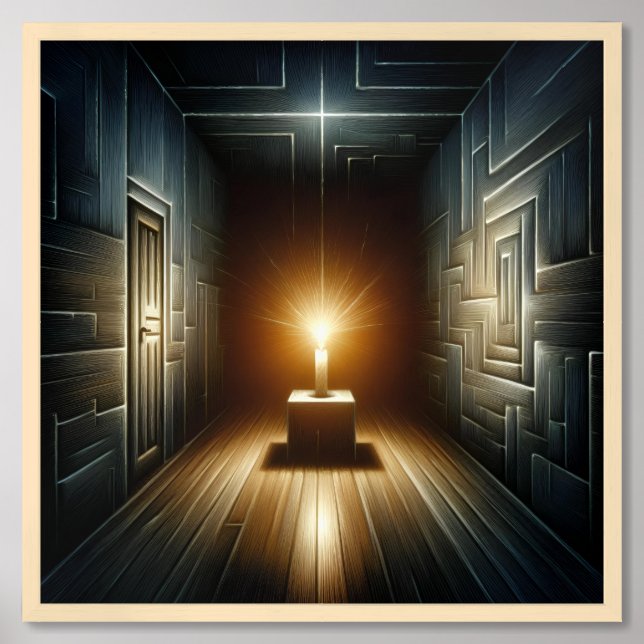 Radiant Revelation Framed Art (Framed Front)