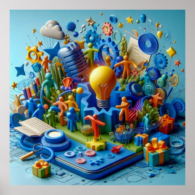 Radiant Revelations: Bulb's Big Break Poster (Front)