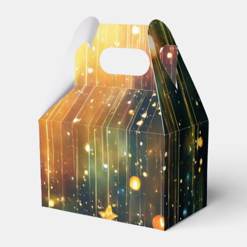 Radiant Revelry Colorful Bright Lights Favor Bag Favor Boxes