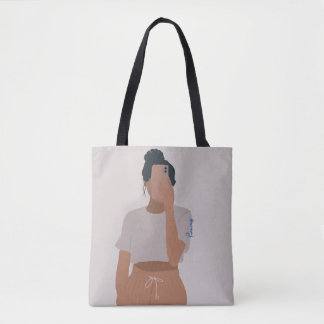 "Radiant Reverie: bag Adorned with Stunning Print"