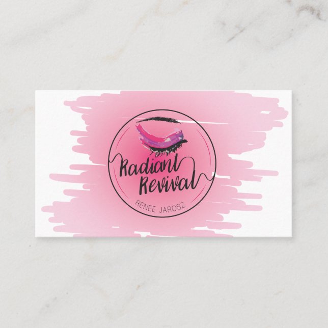 Radiant Revival Business card (Front)