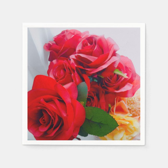 Radiant Rose  Napkins (Front)