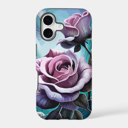 Radiant Roses: Perfectly Pink and Purple Petals iPhone 17 Case