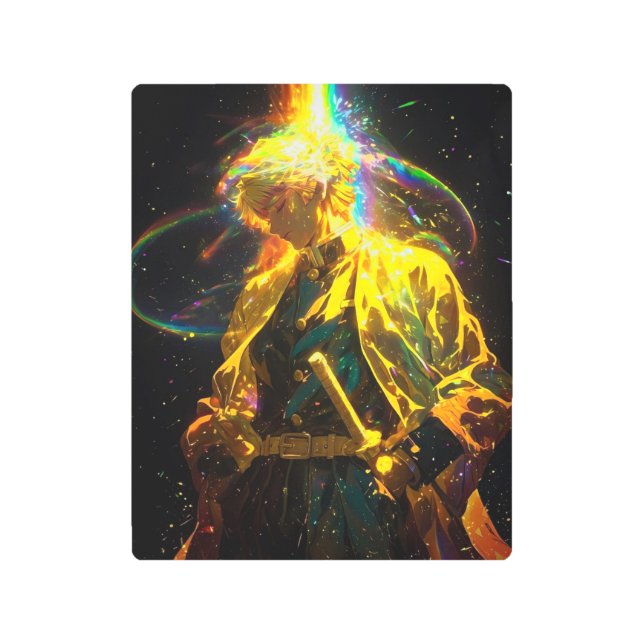 "Radiant Samurai" Metal Print (Front)