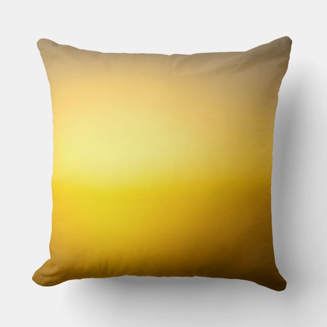 Radiant Silence Throw Pillow (Front)