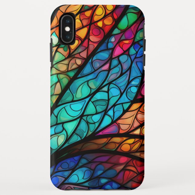 Radiant Stained Glass Abstract  Case-Mate iPhone Case (Back)