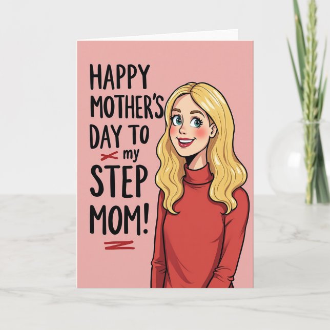 Radiant Step Moms Day Card (Front)
