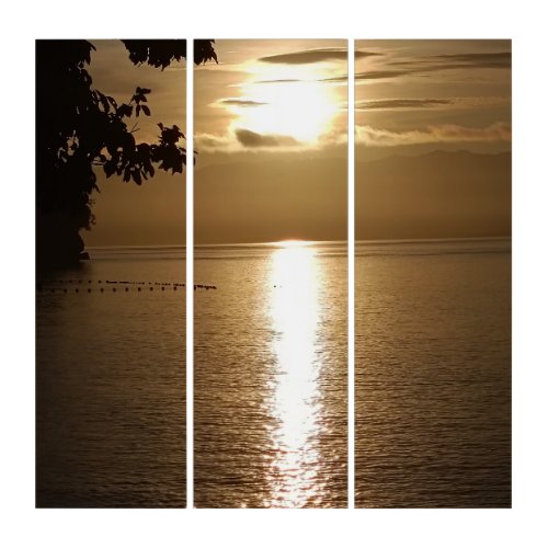 Radiant Sunrise Triptych