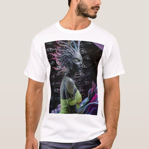 Radiant Tendrils Otherworldly Master piece T_Shirt