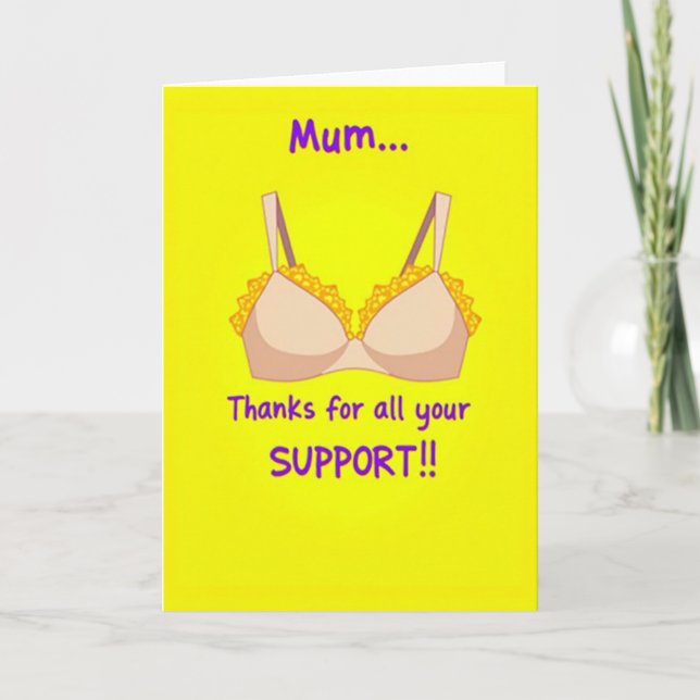 Radiant Thanks Mum Card (Front)