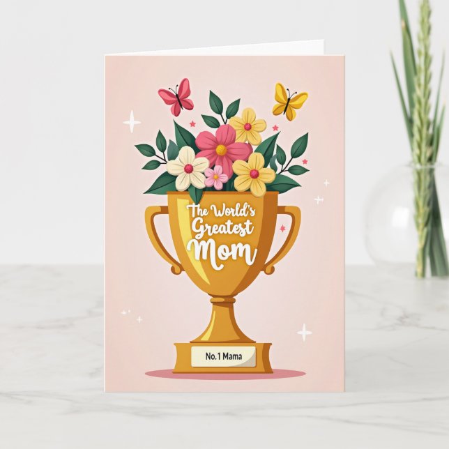 Radiant Trophy Mothers Love Card (Front)