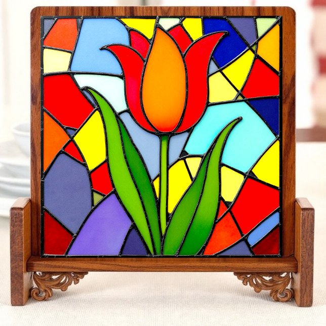  Radiant Tulip Mosaic Ceramic Tile (Creator Uploaded)