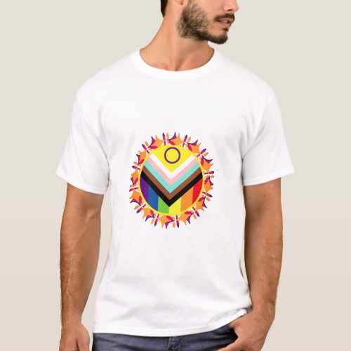 Radiant Unity Pride â Celebrate Diversity in Style T_Shirt