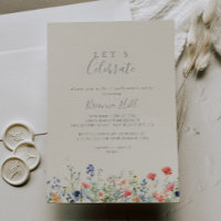 Radiant Wildflower Let's Celebrate Party