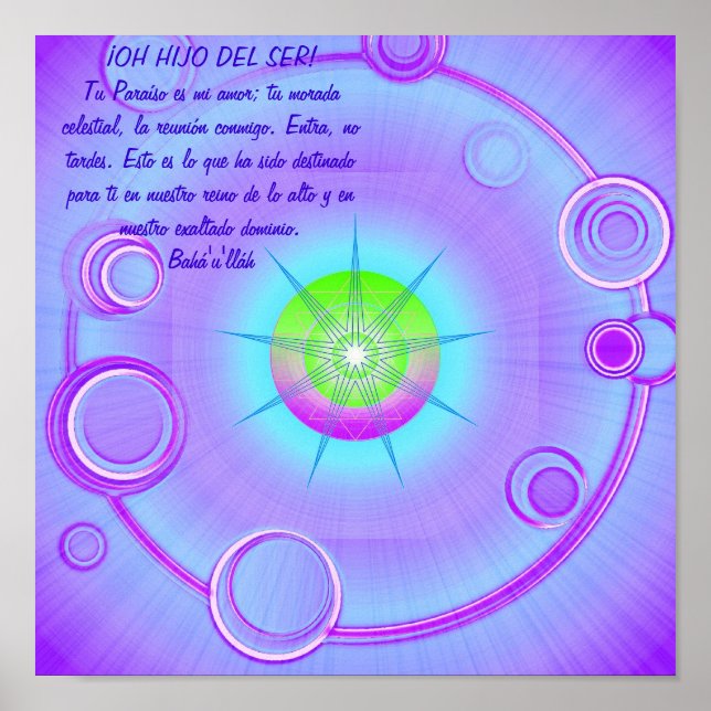 RadiantCentury6 (with Spanish quote) Poster (Front)