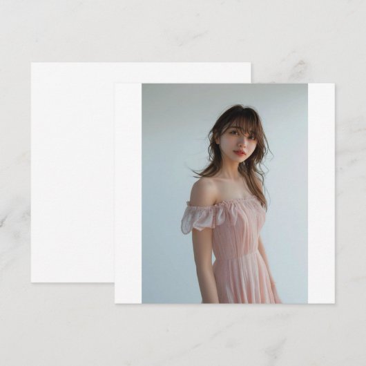 RadiantDreams佐藤花フラットカード (Front/Back)