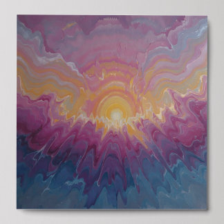 RadiantSunRise Peel And Stick Photo Tile