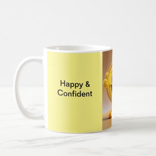 Radiate Confidence Happy and Confident Mug